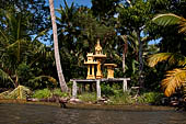 The traditional 'House of the Spirit'. Every Thai house has a house of spirits, the house is made for the spirit of the land, it calms the spirit and assure good blessings for the owner of the house. 